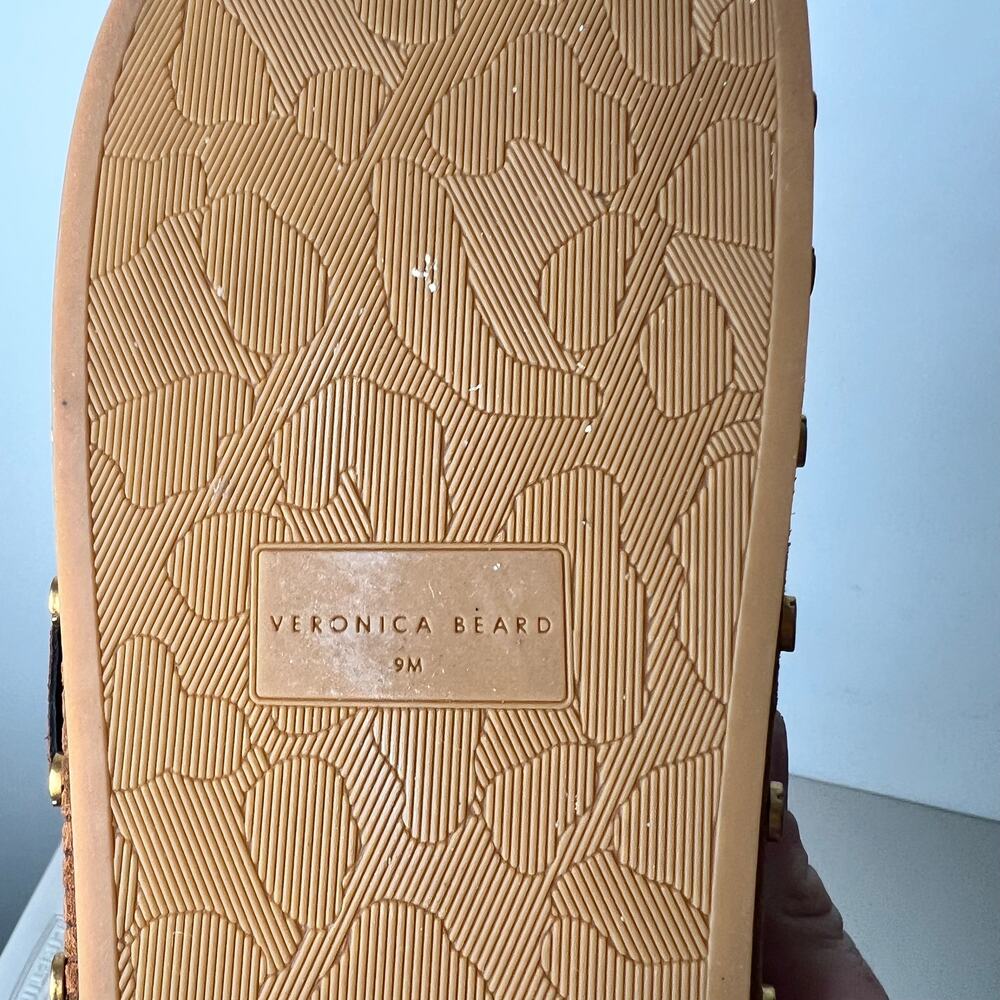 Veronica Beard Studded Fern Boston Clog Size 9 - Picture 10 of 10
